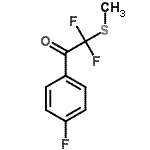 CAS#: 192862-13-8, 2,2-Difluoro-1-(4-Fluorophenyl)-2-(Methylsulfanyl)Ethanone