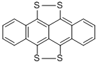CAS 登录号：193-44-2， 萘并萘并[5,6-Cd:11,12-c'd']二[1,2]二硫杂环戊烯