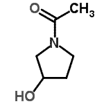 CAS#: 193002-34-5, 1-(3-Hydroxy-1-Pyrrolidinyl)Ethanone
