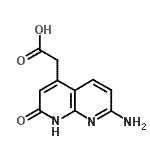 CAS#: 1931-45-9, (7-Amino-2-Oxo-1,2-Dihydro-1,8-Naphthyridin-4-Yl)Acetic Acid