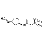 CAS#: 193156-64-8, 2-Methyl-2-Propanyl [(1R,3S)-3-Vinylcyclopentyl]Carbamate