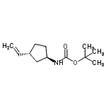 CAS#: 193156-65-9, 2-Methyl-2-Propanyl [(1R,3R)-3-Vinylcyclopentyl]Carbamate