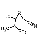 CAS#: 193202-29-8, 3-Isopropyl-3-Methyl-2-Oxiranecarbonitrile