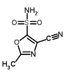 CAS#: 193211-88-0, 4-Cyano-2-Methyl-1,3-Oxazole-5-Sulfonamide