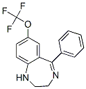 CAS#: 19337-66-7, 2,3-Dihydro-5-Phenyl-7-(Trifluoromethoxy)-1H-1,4-Benzodiazepine