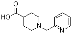 CAS 登录号：193538-28-2， 1-(2-吡啶基甲基)-4-哌啶羧酸