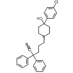 CAS#: 193542-65-3, 5-[4-(4-Chlorophenyl)-4-Hydroxy-1-Piperidinyl]-2,2-Diphenylpentanenitrile