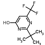 CAS#: 193610-95-6, 2-(2-Methyl-2-Propanyl)-6-(Trifluoromethyl)-4(1H)-Pyrimidinone