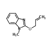 CAS 登录号：19382-39-9， 2-(烯丙氧基)-1-甲基-1H-苯并咪唑