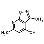 CAS#: 19385-59-2, 3,6-Dimethyl[1,2]Oxazolo[5,4-b]Pyridin-4-Ol