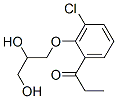 CAS#: 1939-79-3, 3'-Chloro-2'-(2,3-Dihydroxypropoxy)Propiophenone