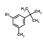 CAS#: 193905-94-1, 1-Bromo-3-Methyl-5-(2-Methyl-2-Propanyl)Benzene