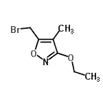 CAS#: 194286-80-1, 5-(Bromomethyl)-3-Ethoxy-4-Methyl-1,2-Oxazole