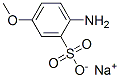 CAS#: 19433-86-4, Sodium 2-Amino-5-Methoxybenzenesulphonate