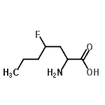 CAS 登录号：194349-16-1， 2-氨基-4-氟庚酸