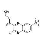CAS#: 194423-79-5, Ethyl 3-Chloro-7-(Trifluoromethyl)-2-Quinoxalinecarboxylate