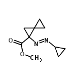CAS#: 194468-58-1, Methyl 1-[(E)-Cyclopropyldiazenyl]Spiro[2.2]Pentane-1-Carboxylate