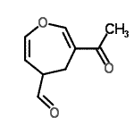 CAS#: 194657-17-5, 6-Acetyl-4,5-Dihydro-4-Oxepinecarbaldehyde