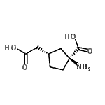 CAS#: 194785-80-3, (1S,3S)-1-Amino-3-(Carboxymethyl)Cyclopentanecarboxylic Acid