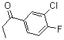 CAS 登录号：194943-82-3， 1-(3-氯-4-氟苯基)-1-丙酮