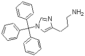 CAS 登录号：195053-89-5， 1-(三苯基甲基)-1H-咪唑-4-丙胺