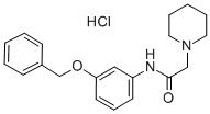 CAS#: 19515-41-4, N-(M-Benzyloxyphenyl)-alpha-Piperidinoacetamide Hydrochloride