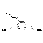CAS 登录号：195192-77-9， 1,2-二乙氧基-4-[(1E)-1-丙烯-1-基]苯