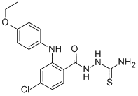 CAS#: 195370-40-2, [[4-Chloro-2-[(4-Ethoxyphenyl)Amino]Benzoyl]Amino]Thiourea