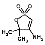 CAS#: 195370-97-9, 5,5-Dimethyl-5H-1,2-Oxathiol-4-Amine 2,2-Dioxide