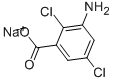 CAS 登录号：1954-81-0， 3-氨基-2,5-二氯-苯甲酸钠
