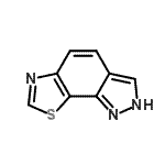 CAS#: 19546-90-8, 2H-[1,3]Thiazolo[4,5-g]Indazole