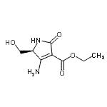 CAS#: 195525-52-1, Ethyl (5S)-4-Amino-5-(Hydroxymethyl)-2-Oxo-2,5-Dihydro-1H-Pyrrole-3-Carboxylate