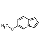 CAS#: 195615-12-4, 6-Methoxyindolizine