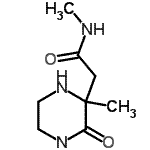CAS#: 19564-15-9, N-Methyl-2-(2-Methyl-3-Oxo-2-Piperazinyl)Acetamide