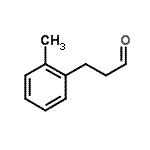 CAS 登录号：19564-40-0， 3-(2-甲基苯基)丙醛
