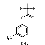 CAS 登录号：1957-55-7， 3,4-二甲基苯基三氟乙酸盐