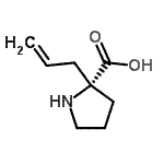 CAS 登录号：195833-47-7， 2-烯丙基-L-脯氨酸