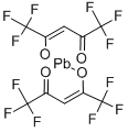 CAS 登录号：19648-88-5， (T-4)-二(1,1,1,5,5,5-六氟-2,4-戊烷二酮)-铅