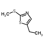 CAS#: 196500-11-5, 5-Ethyl-2-Methylsulfanyl-Thiazole