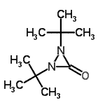CAS#: 19656-74-7, 1,2-Bis(2-methyl-2-propanyl)-3-diaziridinone