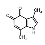 CAS#: 196616-42-9, 3,7-Dimethyl-1H-Indole-4,5-Dione