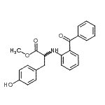 CAS#: 196810-09-0, Methyl N-(2-Benzoylphenyl)Tyrosinate