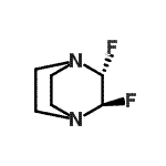 CAS 登录号：196963-48-1， (2R,3R)-2,3-二氟-1,4-二氮杂双环[2.2.2]辛烷