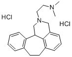 CAS#: 19701-61-2, 1,2,3,7,8,12b-Hexahydro-2-(2-(dimethylamino)ethyl)benzo(6,7)cyclohept(1,2,3-de)isoquinoline dihydrochloride