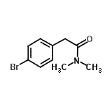 CAS#: 19715-80-1, 2-(4-Bromophenyl)-N,N-Dimethylacetamide