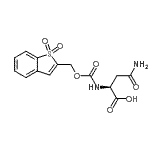 CAS#: 197245-31-1, N<Sup>2</Sup>-{[(1,1-Dioxido-1-Benzothiophen-2-Yl)Methoxy]Carbonyl}-L-Asparagine