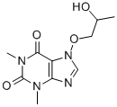 CAS#: 19729-83-0, 7-(beta-Hydroxypropoxy)theophylline