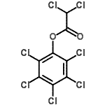 CAS#: 19745-69-8, Pentachlorophenyl Dichloroacetate