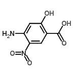 CAS#: 197584-93-3, 4-Amino-2-Hydroxy-5-Nitrobenzoic Acid
