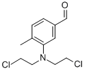 CAS 登录号：19768-74-2， 3-(二(2-氯乙基)氨基)-4-甲基苯甲醛